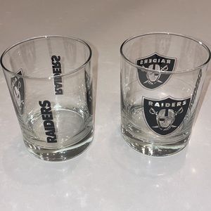 Raiders Drinking Glasses